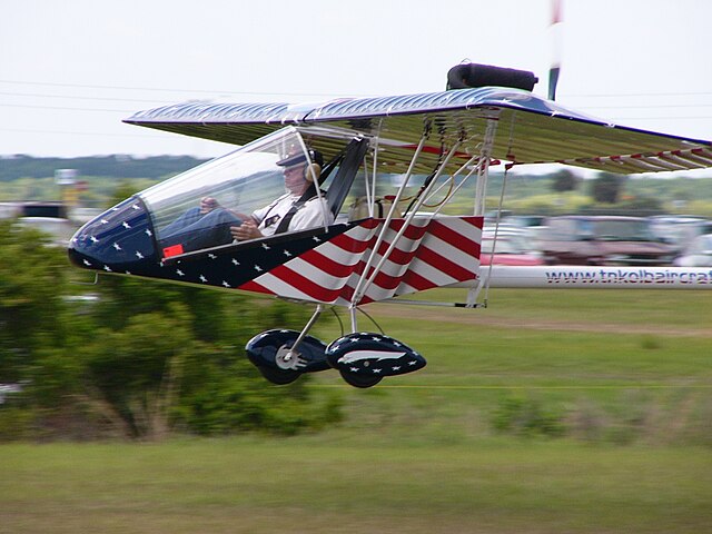 red white and blue plane